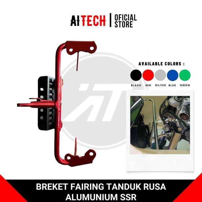 Breket Fairing Ninja Almu Tanduk Rusa ssr Aitech