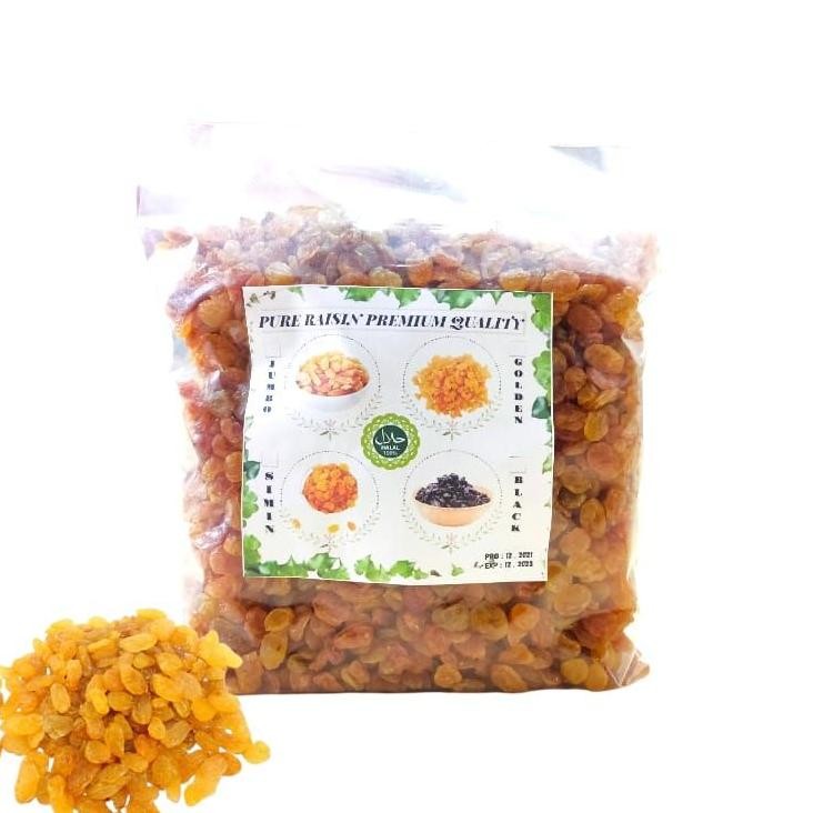 

Kismis Manis Golden Raisin Crystal 1 Kg