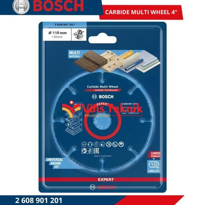 Batu Potong gerinda Carbide Multi Wheel Multipurpose 4 inch BOSCH