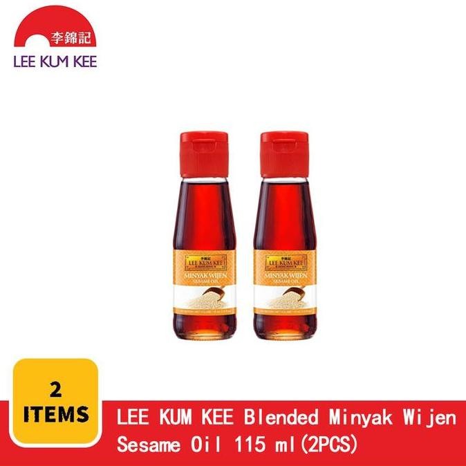 

LEE KUM KEE Minyak Wijen Campuran 115ml (2pcs) HS