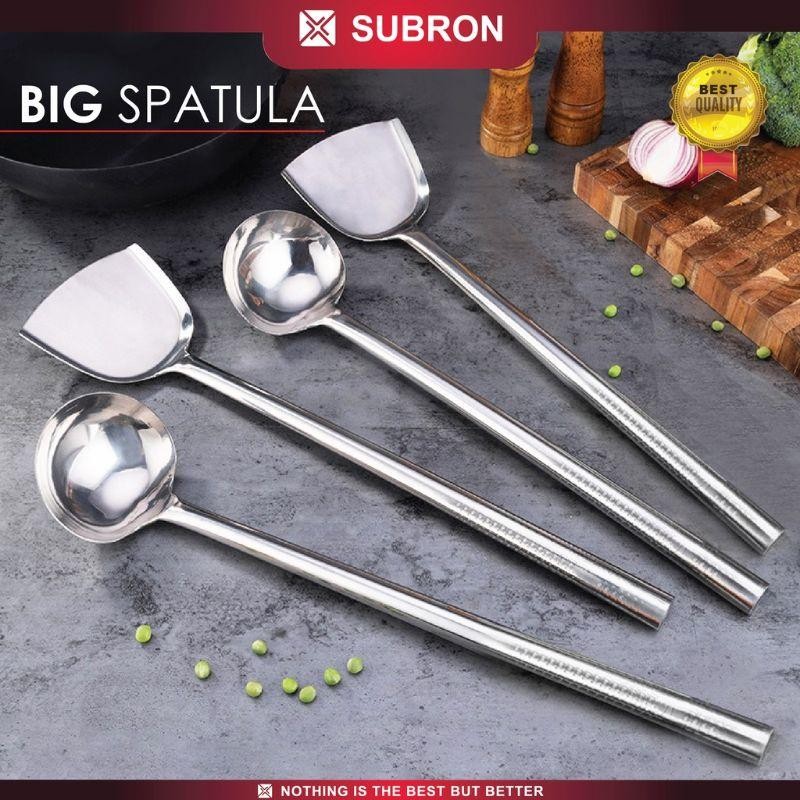Spatula Sodet Sutil Irus Kuah Nasi Goreng Stainless Jumbo Subron