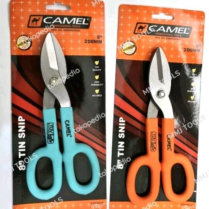Gunting seng CAMEL 8" - CAMEL Tin Snip - CAMEL Gunting Seng