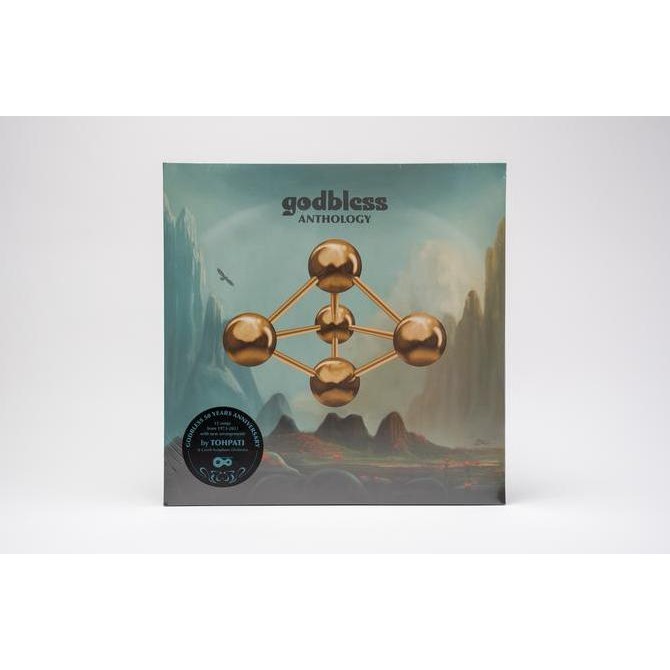 VINYL ALBUM - GODBLESS - ANTHOLOGY (REGULAR) OFFICIAL ORIGINAL DAN TERPERCAYA