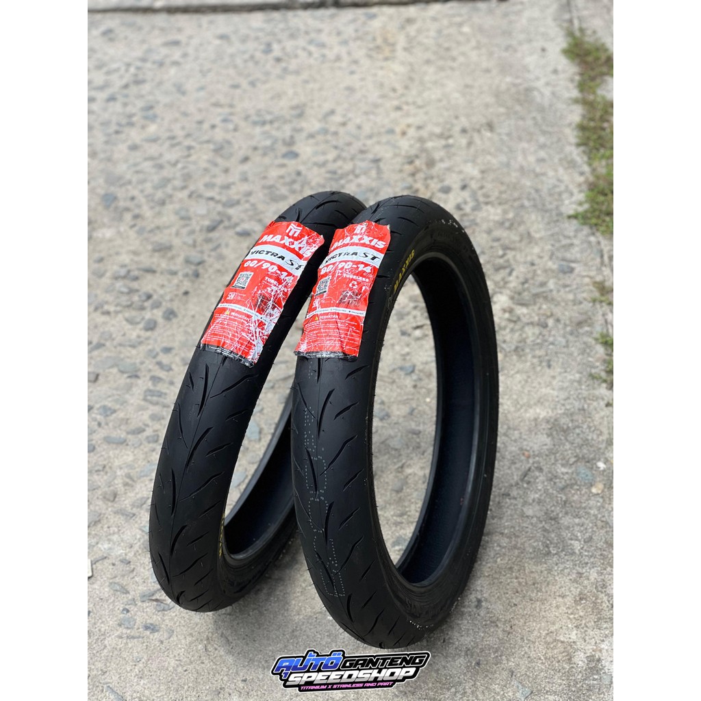 BAN LUAR TUBELLES MAXXIS VICTRA ST (80/90-14) & (90/80-14) & (90/90-14) Ring 14