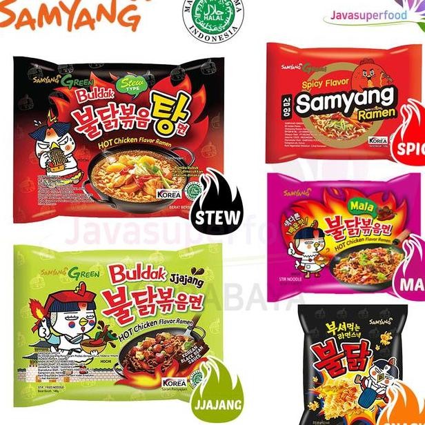 

Halal Samyang Spicy Flavor Mala Jjajang Stew Ramen Korea