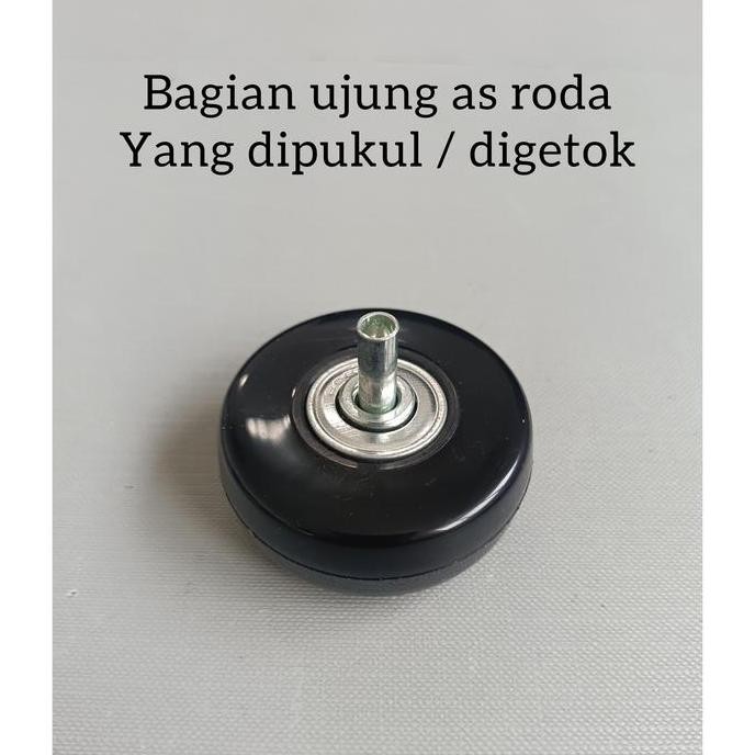 Roda Pengganti Singgel Wheel, Roda Koper Roda Bering 5Cm