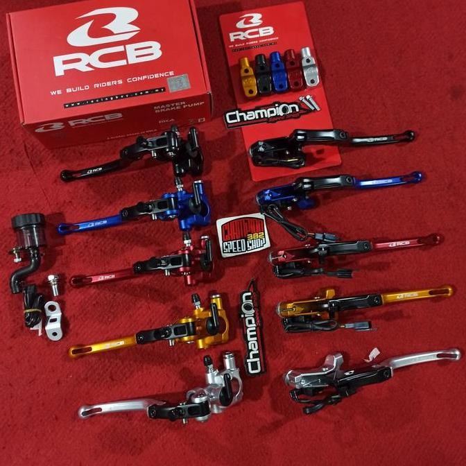 Paket Master Rem Handle Kopling Racing Boy RCB S1 14mm ORI Universal