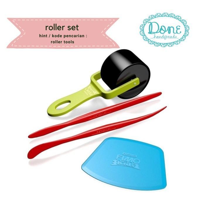 

Roller Tools Teksture Clay Tools Polymer Clay Tools Alat Clay Anak Set New Best Quality 100% Original