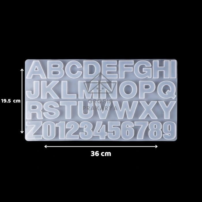 

Cetakan Resin Huruf Alphabet Ukuran Besar Resin Silicone Silikon Alphabet Alfabet Abjad Word Art Seni Kerajinan Craft Crafting Aksesoris Gantungan Kunci Ganci Hiasan Tatakan Elastis Alat Peralatan Tools Wadah Bentuk Font 3D Anti Lengket Lentur Molor Diy