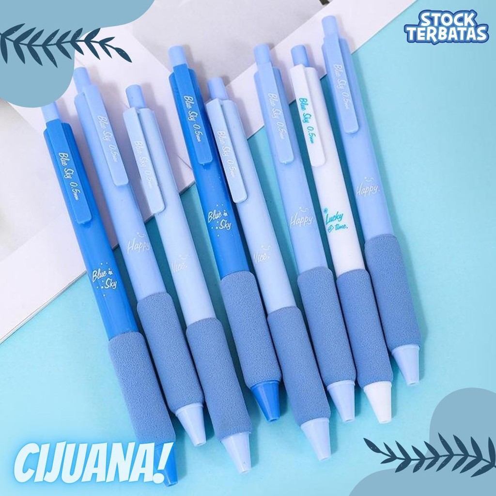 

Set Pulpen Pen Gel 4 Pcs / Mekanik Motif Cartoon / Pulpen Gel Mekanik Lucu / Pulpen Aesthetic Diskon