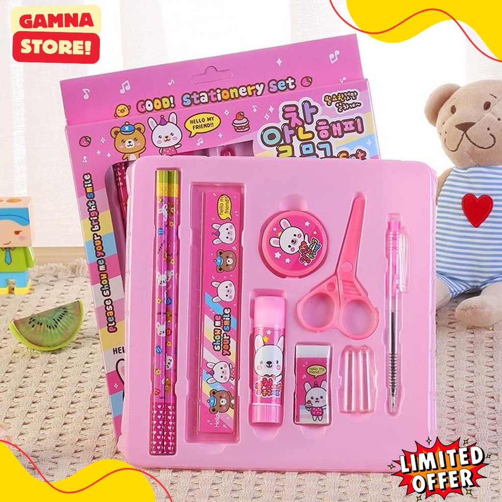 

Mm - Paket Alat Tulis Set 8In1 Stationery Set Study Set Anak Karakter Set Alat Tulis Anak Tk Flash Sale! Diskon Hingga 70%