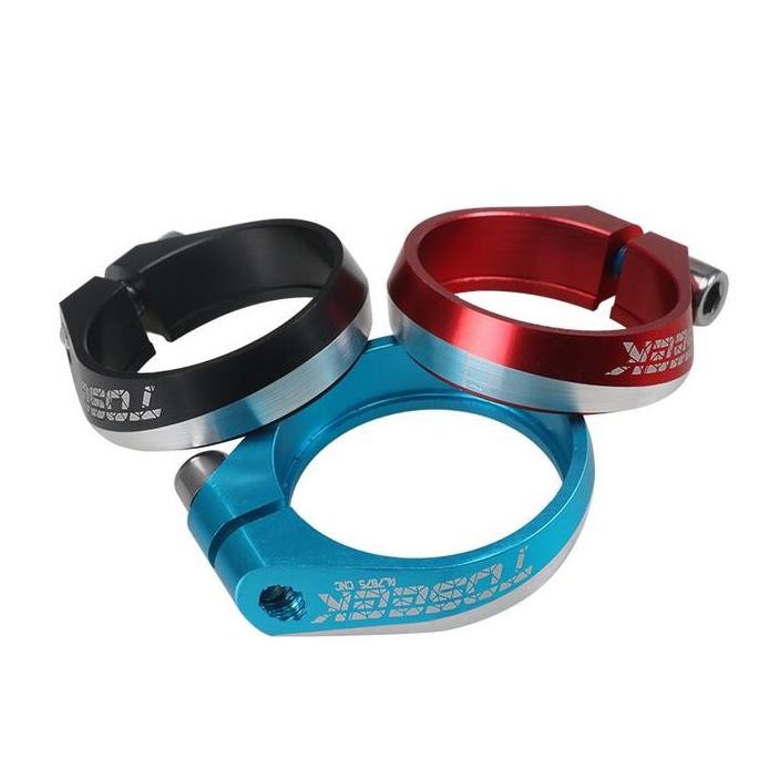 ready clamp seatpost Fit 30.9-34.9mm Toseek alloy seatclamp MTB sepeda lipat