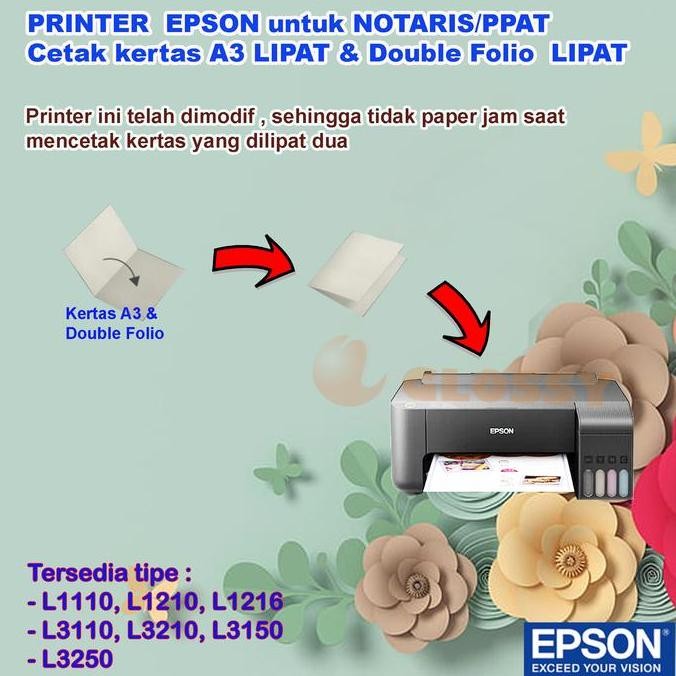 Printer EPSON Untuk Notaris / PPAT (A3 LIPAT) murah