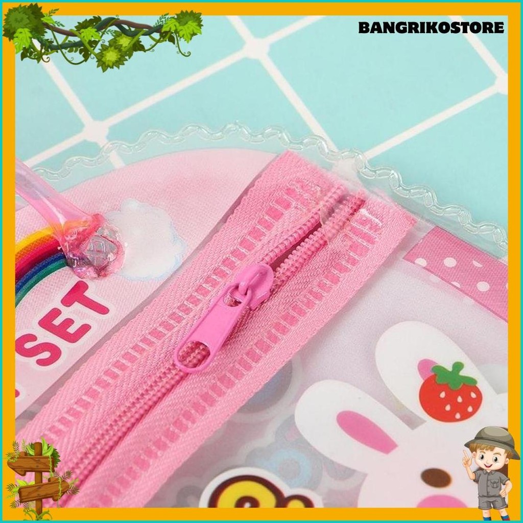 

Nice Child Stationery Set 6 In 1 Free Bag Alat Tulis Anak Sekolah Buku Pulpen Penghapus Pengaris Diskon Setengah Harga