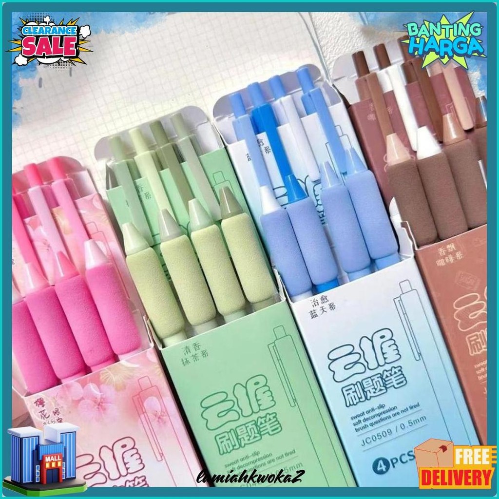 

Moka 1 Set 4 Pcs Pulpen Mekanik 0,5Mm Matte Color Edition Dengan Bantalan Pena Nyaman Mkp18 Diskon Setengah Harga