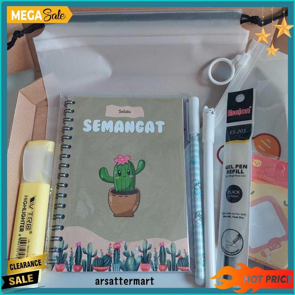 

(8 Pcs/Pack) Paket Alat Tulis 8In1 / Set Alat Tulis / Kado Siswa/Kado Teman /Hampers Kado Wisuda Terlaris! Produk Ini Banyak Dicari