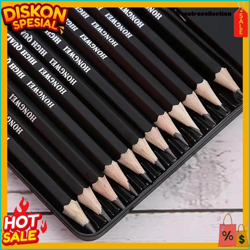 

12Pcs 2H-8B-Pensil Sketsa/Pensil Sketsa 1 Set/Pensil Menggambar/Set Pensil Sketsa/Pensil Khusus Menggambar Diskon
