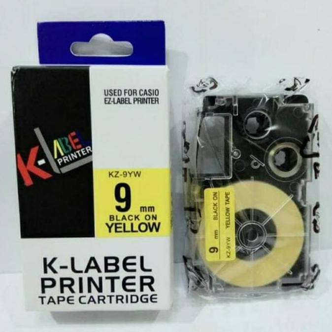 

Label K-LABEL Printer 9 mm Compatible Casio EZ Label Tape Printer 9mm murah