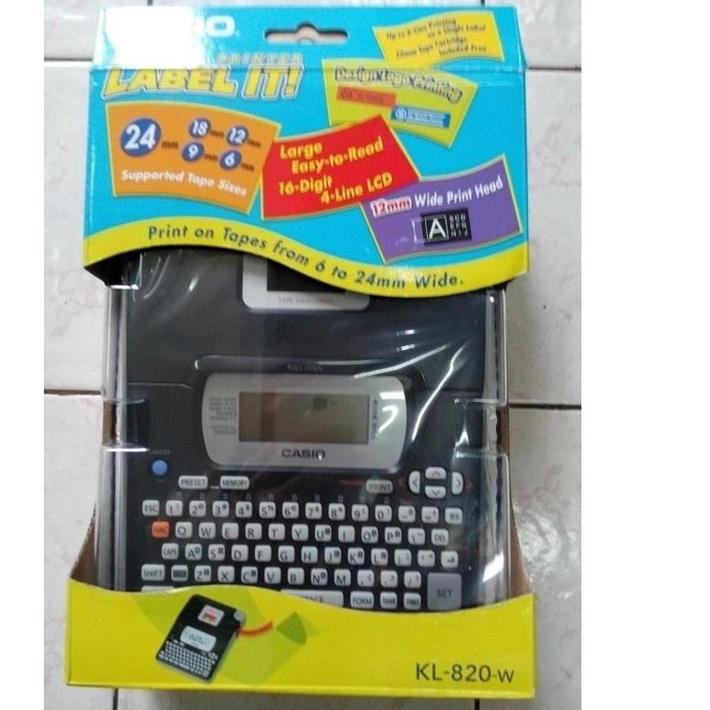 

JUAL Label Print Casio KL-60 Mesin Label Printer KL 60 KL60 GARANSI murah