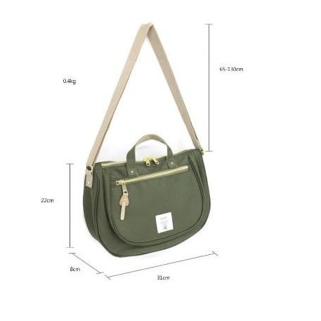 [original] anello oval mini shoulder bag / tas bahu wanita import anello - an333 [terlaris] [terbaik