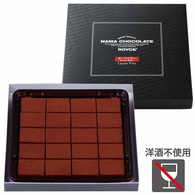 

Royce Nama Chocolate Ghana Bitter - Cokelat Hitam Premium Jepang Termurah