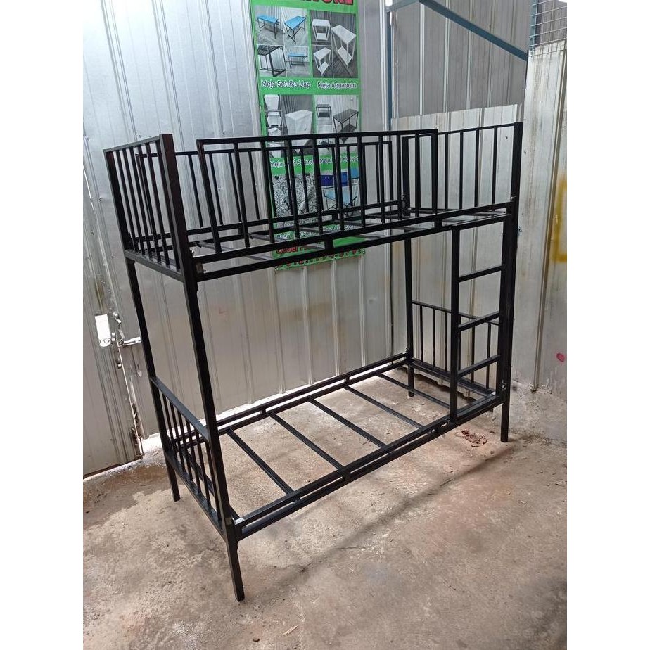 ><><><] Ranjang Besi Tingkat Minimalis Modern