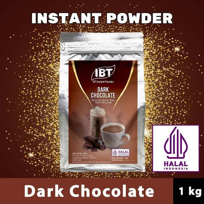 

Bahan Bubuk Minuman Coklat Dark Bubble Tea Powder - Minuman Kekinian Termurah