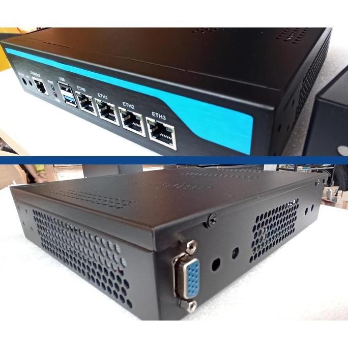 MIKROTIK X86 4 CORE 4 THREAD 2.0 2.6 GHZ INDUSTRIAL MINI ROUTER PC 4 ETHER 2.5G 1G GIGABIT LEVEL 6 R