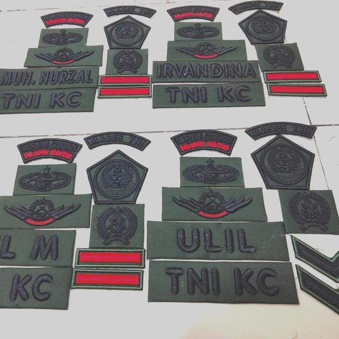 Bordir Timbul Tni Kc Komcad Kualitas Terbaik Harga Termurah