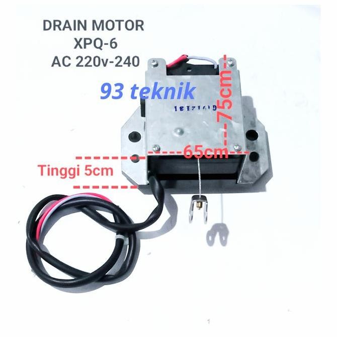 DINAMO DRAIN Motor PEMBUANGAN AIR MESIN CUCI TOPLOADING SANYO READY