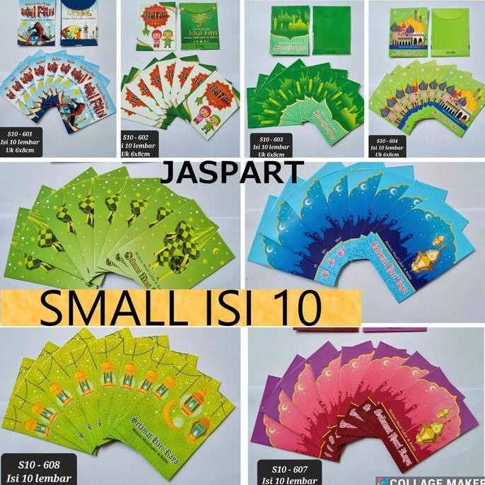 

><><><] AMPLOP LEBARAN IDUL FITRI UKURAN KECIL ISI 10 AMPLOP ISLAMI