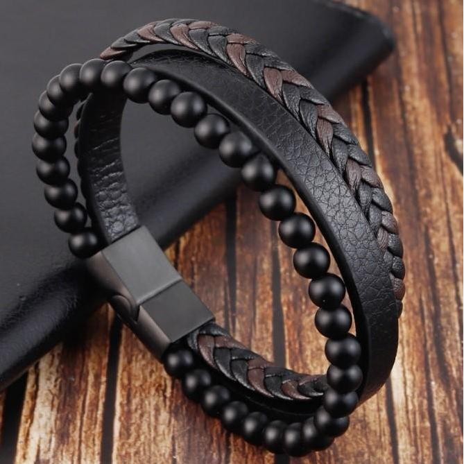 [original] gelang kulit asli trendy fashionable vintage pria wanita [terlaris] [terbaik]