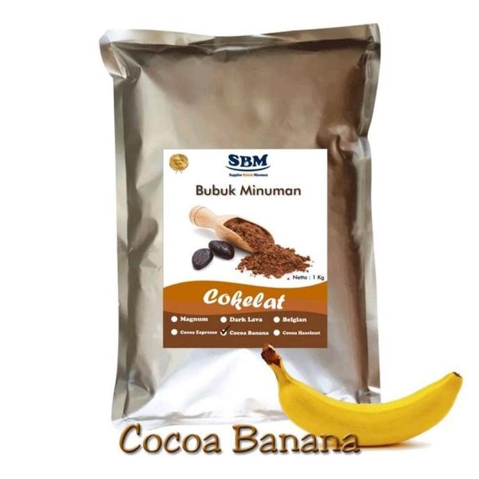 

Bubuk Minuman Banana Chocolate Powder Drink Premium 250g - Cokelat Pisang Choco Termurah