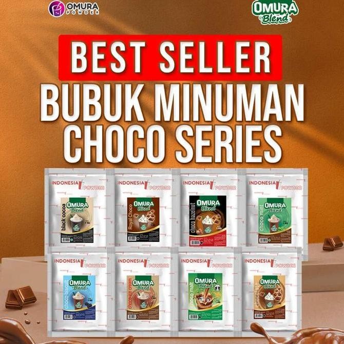 

CHOCO SERIES Bubuk Minuman Premium Cokelat Instan 500gr - Minuman Serbuk Termurah