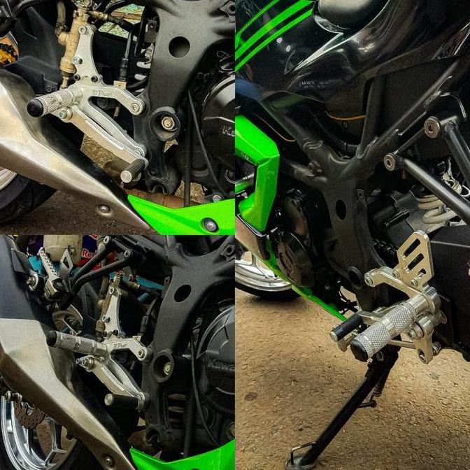 '' footstep underbone depan kawasaki ninja 250rr mono sl merk B'PRO ''