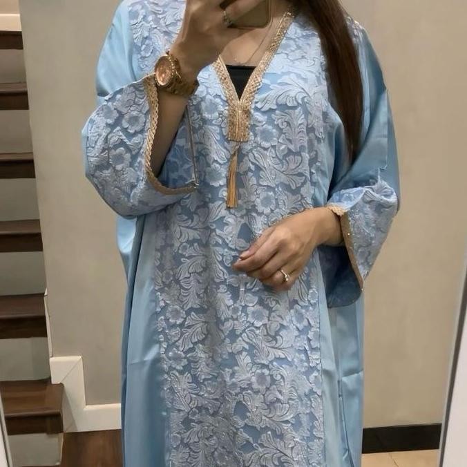 Kaftan alana  blue sky series