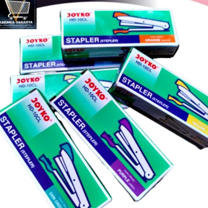 

Aj Stapler Staples 6Pcs Joyko Hd10Cl Warna Grosir
