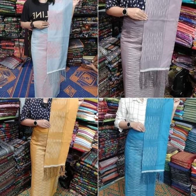 SONGKET SET SELENDANG SIBOLANG RASTA BAHAN BAGUS ADEM