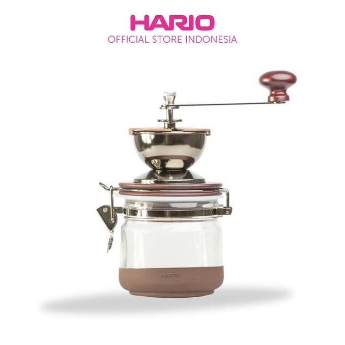 Hario Ceramic Hand Grinder Mill CMHN-4 - Gilingan Kopi Manual Canister Termurah