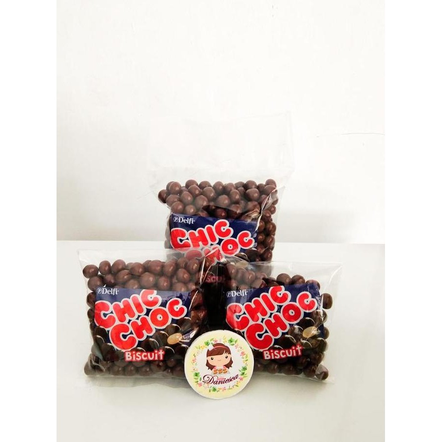 

Delfi Chic Choc 500gr Biskuit Cokelat Cemilan Manis Premium Termurah