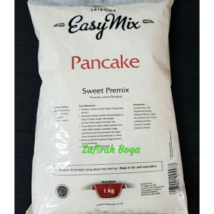 

Tepung Easy Mix Sriboga Pancake 1Kg