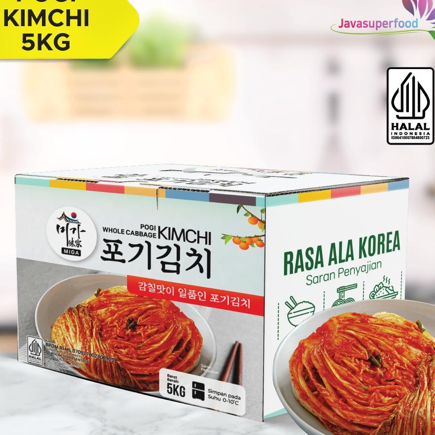 

Pogi Kimchi Korea Fresh Kimchi Halal Kimchi 5Kg Korean Kimchi Ma