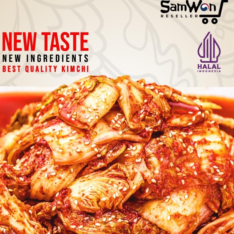 

Kimchi Sawi Samwon 1Kg Kimci Korea Fresh Dibuat Setiap Hari