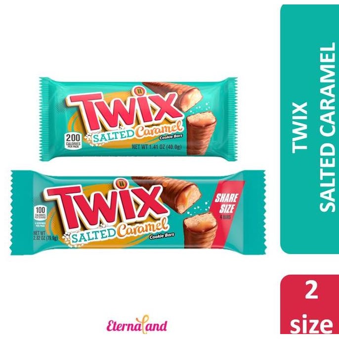 

Twix Salted Caramel Cookies Bars Cokelat Impor USA Snack Manis Termurah