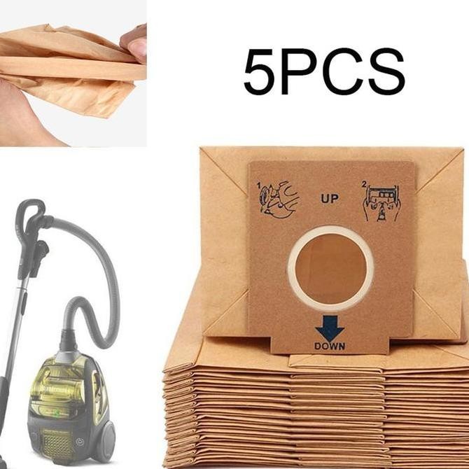 5PCS Universal  Kantong Debu Vacuum Cleaner Electrolux Dust Bag Vacuum Cleaner Filter Bag DISKON