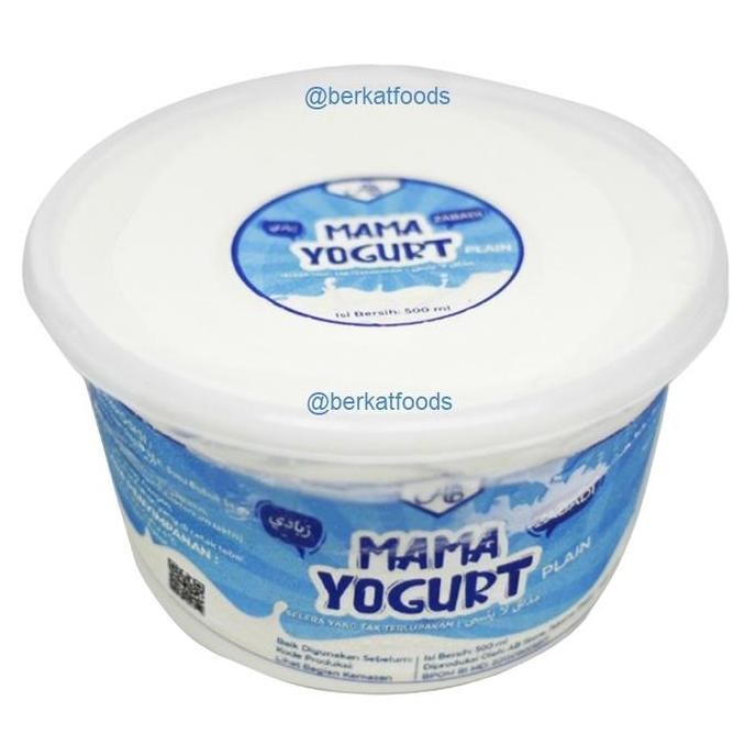 

(:(:(:(] (KHUSUS GOJEK/GRAB) Yogurt Plain Mama / Fresh Curd Dahi No Sugar Water / Zabadi Probiotic