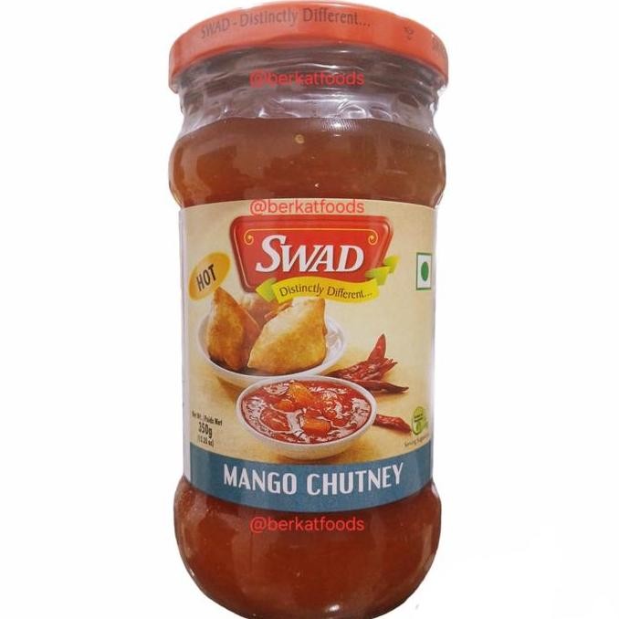 

monggo] Hot Spicy Mango Chutney Swad / Saus Mangga Pedas India / Mirch Chatney