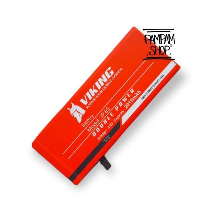 Sale Baterai Viking Iphone 6S Double Power Battery Batre Batrai Compatible Ip