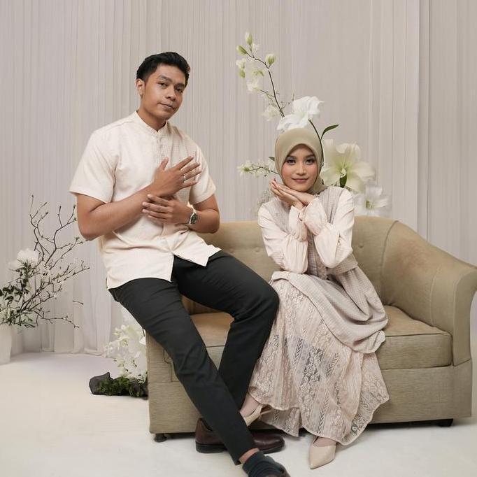 [Love in Frame: Prewedding Package] ZM Zaskia Mecca - Couple Set - Edisi Senandung Alam | Baju Tunik