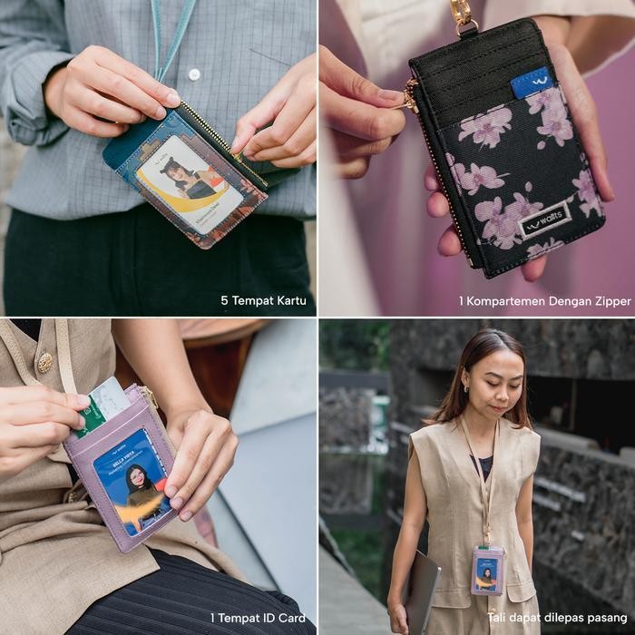 

Wallts Kara - Lanyard Tali Card Name Tag Id Card Pria Dan Wanita Kartu Dompet
